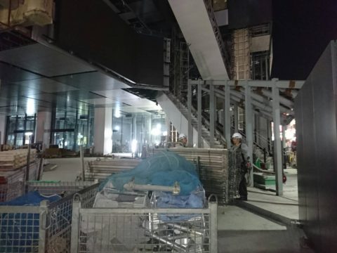 株式会社橋本架設～足場解体工事の様子～